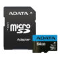 MICRO SDXC UHS-I V10 R100W25+ADP 64G