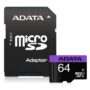 MICRO SDXC UHS-I V10 R80W25+ADP 64G